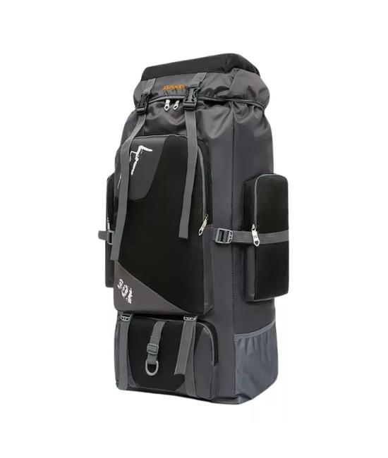 MOCHILA IMPERMEABLE DE 90L COLOR NEGRO - 1