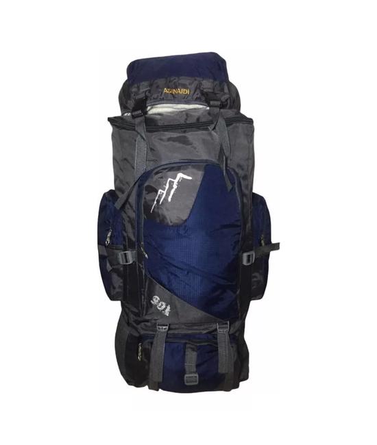 MOCHILA IMPERMEABLE DE 90L COLOR AZUL MARINO - 1