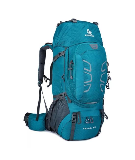 MOCHILA IMPERMEABLE 60L COLOR AZUL - 1