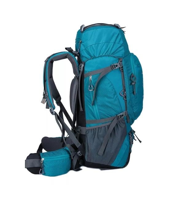 MOCHILA IMPERMEABLE 60L COLOR AZUL - 3