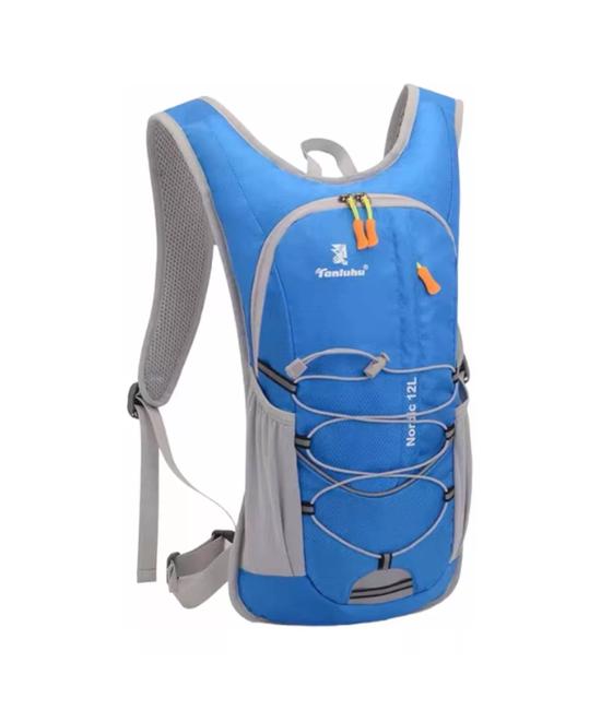 MOCHILA HIDRATACIÓN + BOLSA DE AGUA COLOR AZUL - 1
