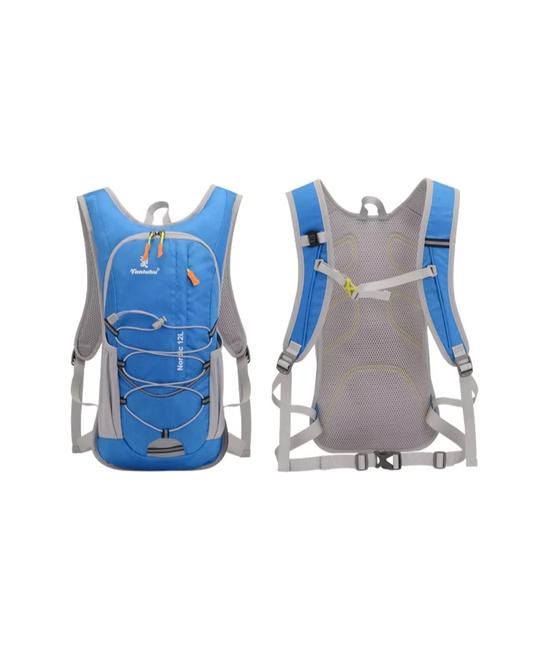 MOCHILA HIDRATACIÓN + BOLSA DE AGUA COLOR AZUL - 2