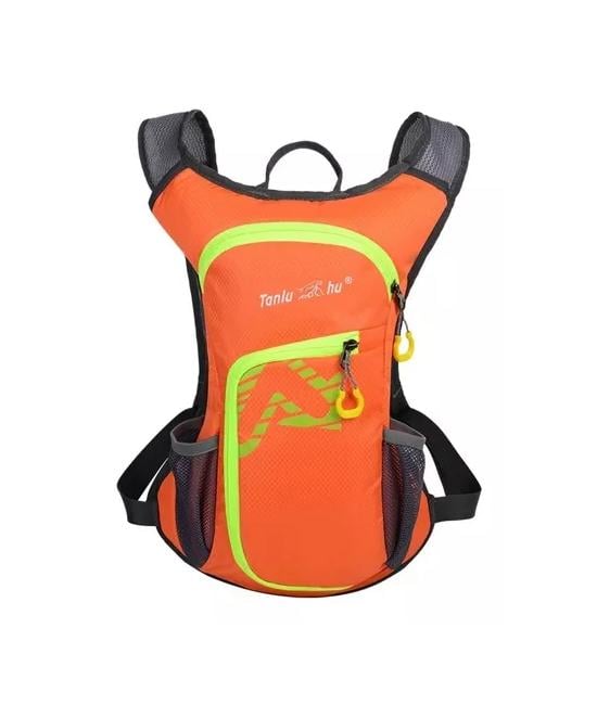 MOCHILA OUTDOOR TREKKING + BOLSA DE AGUA COLOR NARANJA - 1