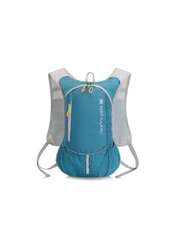 MOCHILA ULTRALIGERA OUTDOOR TREKKING RUNNING + BOLSA AGUA AZUL - 1