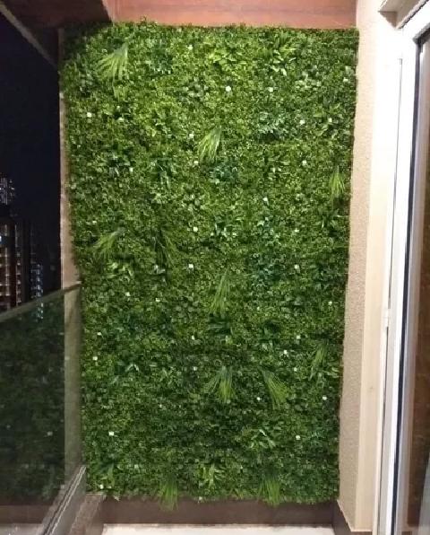 8 MALLA 60X40CM PASTO TRÉBOL ALFOMBRILLA ARTIFICIAL FLOREADA - 4