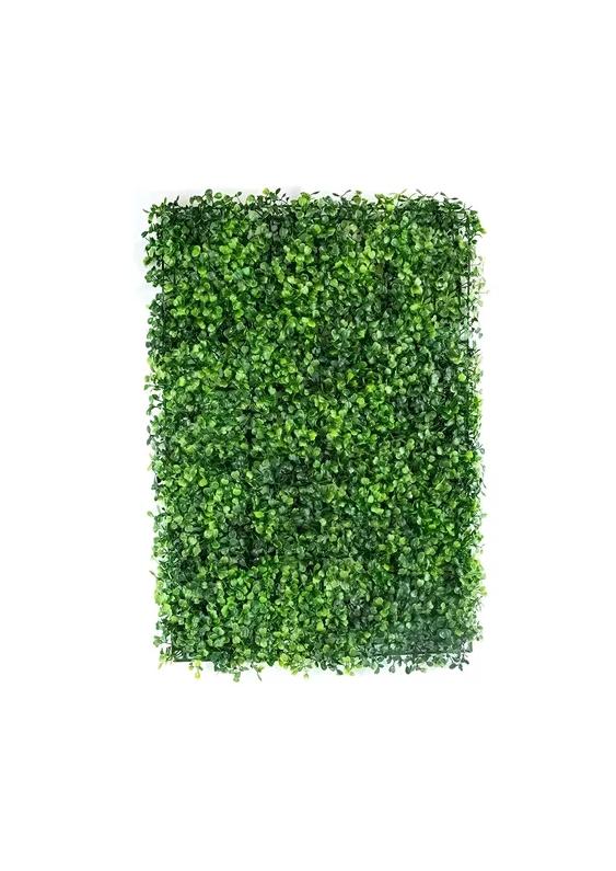 20 PIEZAS MURO VERDE FOLLAJE ARTIFICIAL SINTÉTICO 60X40CM - 2