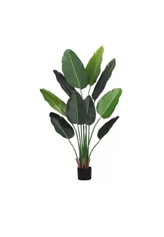 PLANTA ARTIFICIAL DECORATIVA 1.15M DECORACIÓN HOGAR EXTERIOR - 2