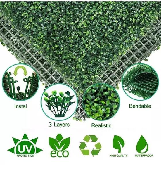 10 MALLAS TRÉBOL CERCA PASTO ARTIFICIAL ENREDADERAS VALLAS - 3