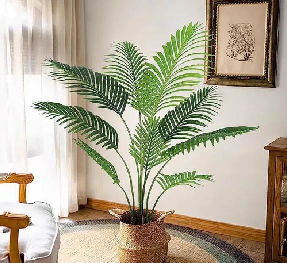TIRAS PLANTA ARTIFICIAL ENREDADERA PALMERA 1.1M DECORACIÓN - 5