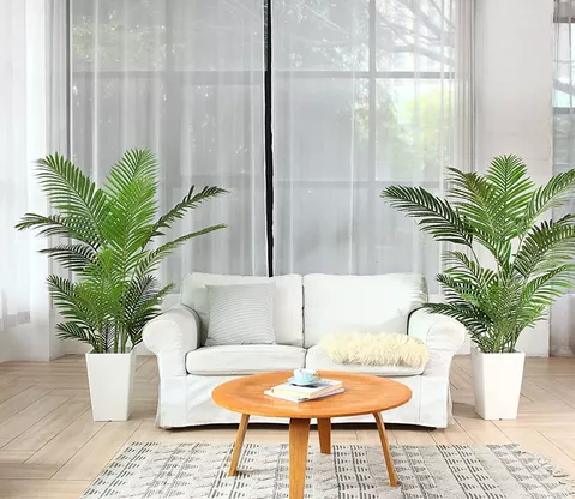 TIRAS PLANTA ARTIFICIAL ENREDADERA PALMERA 1.1M DECORACIÓN - 6