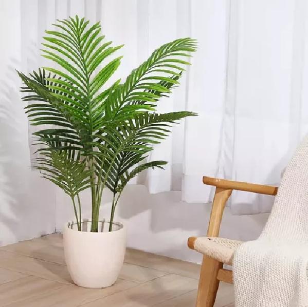 TIRAS PLANTA ARTIFICIAL ENREDADERA PALMERA 1.1M DECORACIÓN - 3