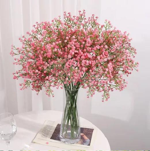 90 FLORES GYPSOPHILA PARA ARREGLOS ARTIFICIALES FLOR ADORNAR - 4