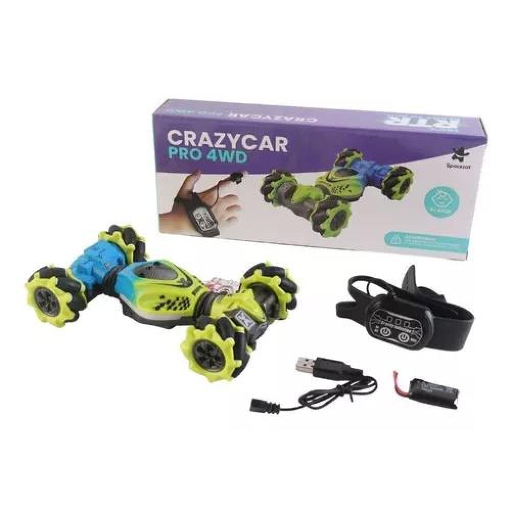 AUTO LOCO 4X4 TRUCOS PRO CON CONTROL 2.4G VERDE - 4
