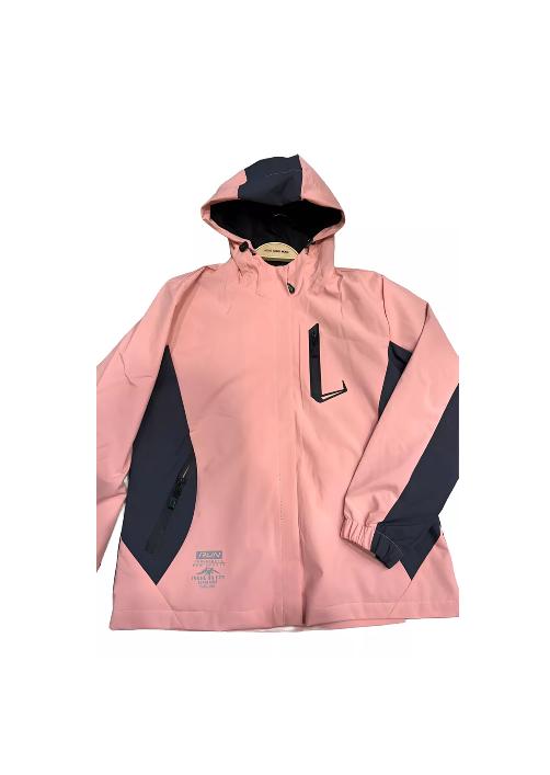 CHAQUETA CORTAVIENTO DEPORTIVA ULTRA LIVIANA MICROPOLAR ROSA, TALLA S - 2