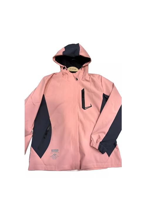 CHAQUETA CORTAVIENTO DEPORTIVA ULTRA LIVIANA MICROPOLAR ROSA, TALLA XS - 2