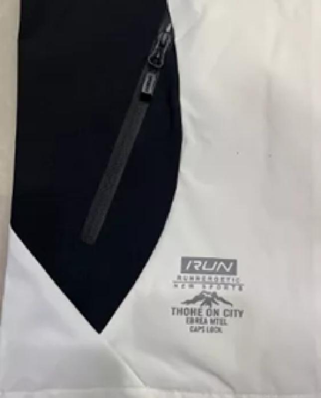 CHAQUETA CORTAVIENTO DEPORTIVA ULTRA LIVIANA MICROPOLAR BLANCO, TALLA XL - 2