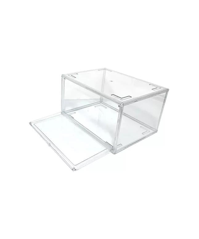 CAJA ORGANIZADORA ZAPATILLA ARMARBLE TRANSPARENTE PACK 3 UNIDADES - 2