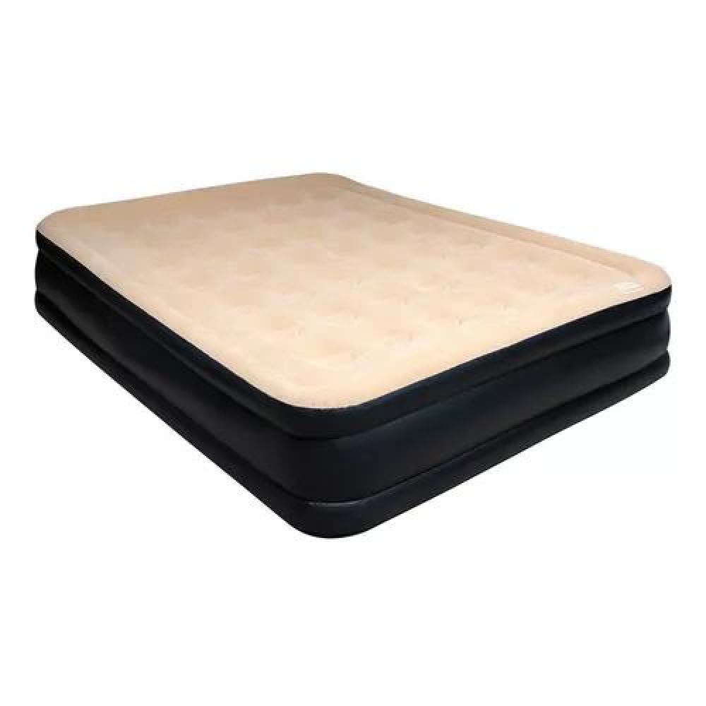COLCHÓN INFLABLE ELÉCTRICO HIGH PALACE, QUEEN, COLOR BEIGE - 1