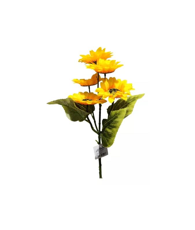 PACK DE 10 RAMOS DE GIRASOL ARTIFICIAL DECORATIVO - 2