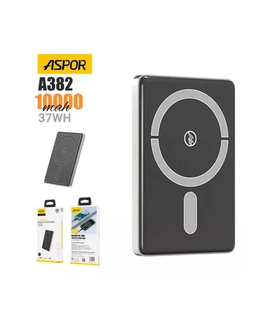 CARGADOR PORTÁTIL MAGNÉTICO 10000MAH, CARGA RÁPIDA DE 20W, COLOR NEGRO - 2