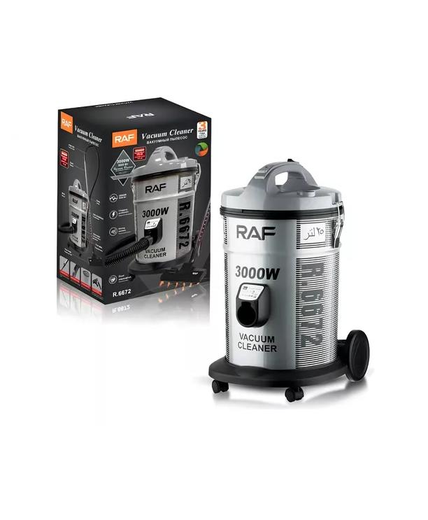 ASPIRADORA CICLÓNICA VACUUM CLEANER 3000W R-6672, COLOR GRIS OSCURO - 4