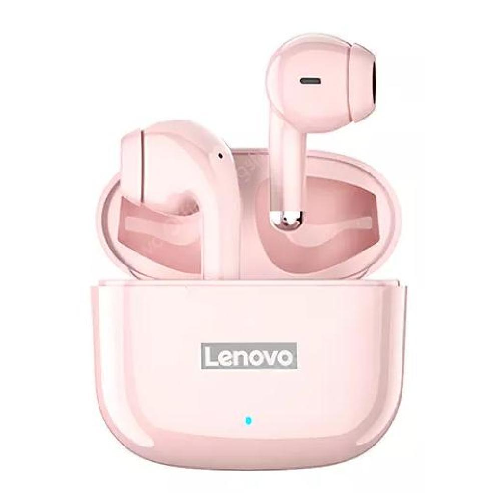AUDÍFONOS INALÁMBRICOS LIVEPODS LP40 PRO ROSA CLARO LUZ VERDE - 4