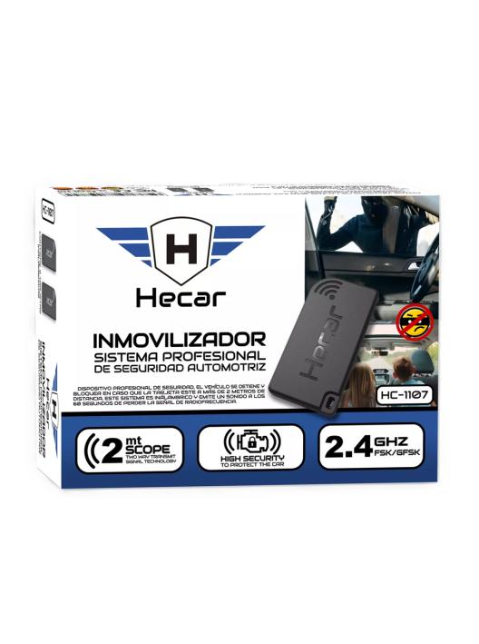 INMOVILIZADOR AUTO HECAR ANTIPORTONAZO CORTACORRIENTE, COLOR NEGRO - 4