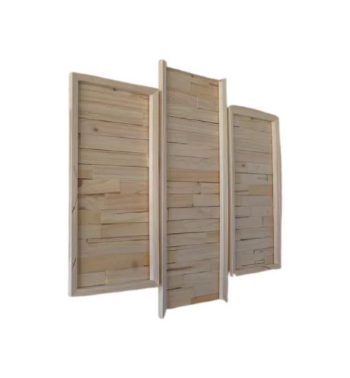 CUADRO TRÍPTICO 90X80CM COLO COLO. BASTIDOR DE MADERA - 2