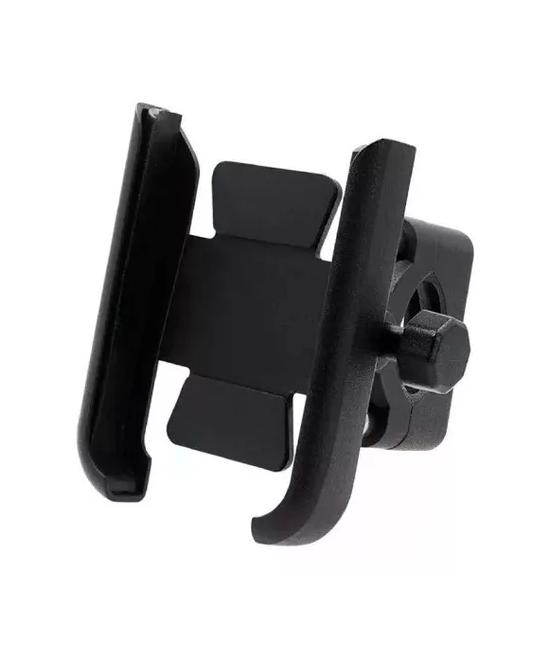 GENÉRICO SOPORTE DE MANILLAR PARA BICICLETA Y MOTO, ANTI VIBRACIÓN AJUSTABLE, COLOR NEGRO