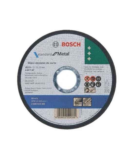 BOSCH STANDARD METAL 2608619383 50 DISCOS CORTE 4 1/2, COLOR 115X1.0MM - 1