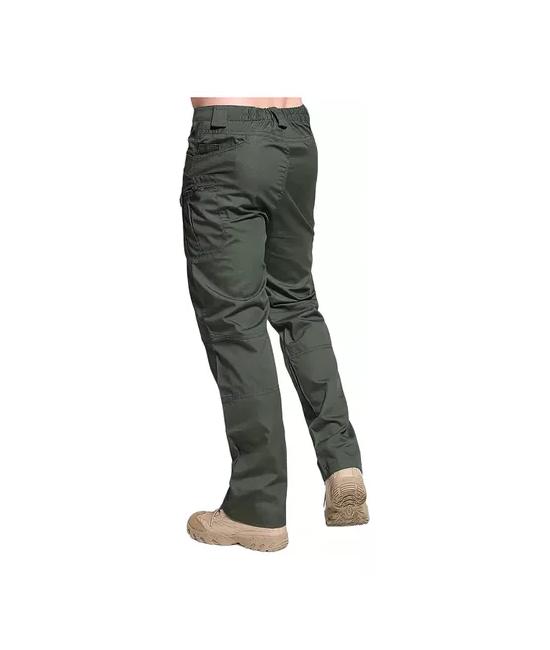 PANTALÓN TÁCTICO AIRSOFT MILITAR TREKKING, COLOR VERDE, TALLA XL - 2