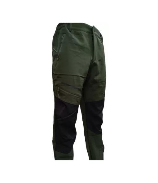 PANTALÓN OUTDOOR HOMBRE IMPERMEABLE PARA NIEVE, COLOR VERDE MUSGO S - 2