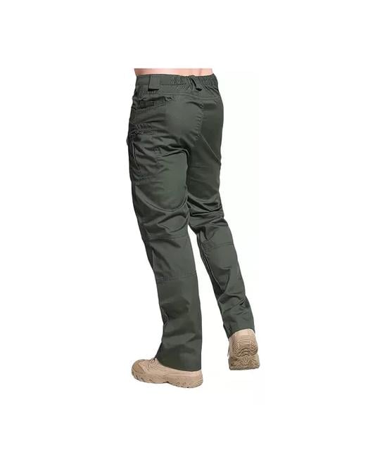 PANTALÓN TÁCTICO AIRSOFT MILITAR TREKKING, COLOR VERDE, TALLA 2XL - 1