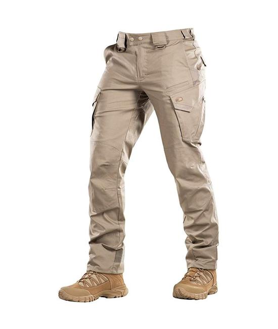 PANTALÓN TÁCTICO AIRSOFT MILITAR TREKKING, COLOR COYOTE, TALLA 2XL - 2