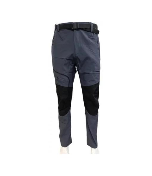 PANTALÓN OUTDOOR HOMBRE IMPERMEABLE PARA NIEVE, COLOR PLATEADO L - 2