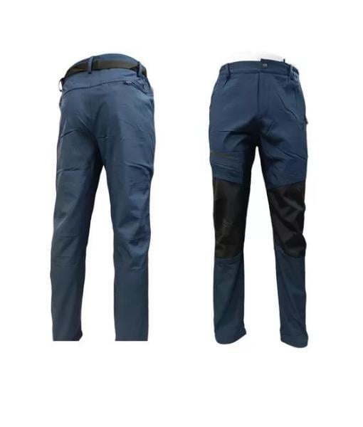 PANTALÓN OUTDOOR HOMBRE IMPERMEABLE PARA NIEVE, COLOR AZUL OSCURO S - 3