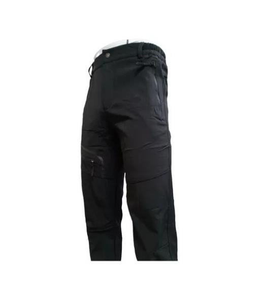 PANTALÓN OUTDOOR HOMBRE IMPERMEABLE PARA NIEVE, COLOR NEGRO M - 3