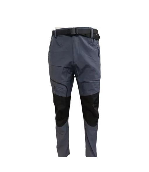 PANTALÓN OUTDOOR HOMBRE IMPERMEABLE PARA NIEVE, COLOR PLATEADO 2XL - 1