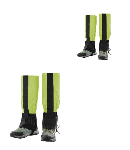 POLAINA DE NIEVE FRC CAMPSOR TREKKING OUTDOOR/FORCE, COLOR VERDE PISTACHO - 2