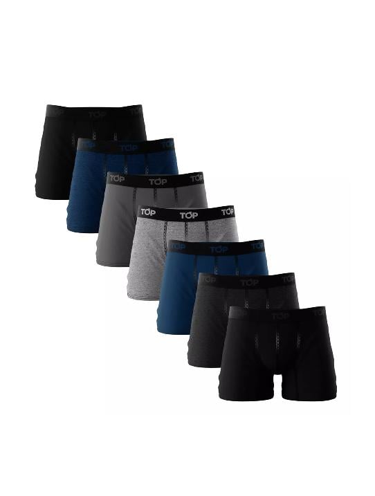 BÓXER MEDIO ALGODÓN TALLA S, PACK DE 7, C5 TOP - 3