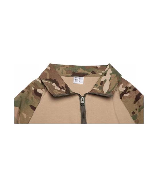 POLERA TÁCTICA COMBAT SHIRT MILITAR AIRSOFT, COLOR MULTICAM, TALLA S - 5