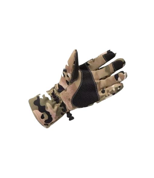 GUANTES TÁCTICOS MILITARES IMPERMEABLES, MULTICAM, NIEVE - 3