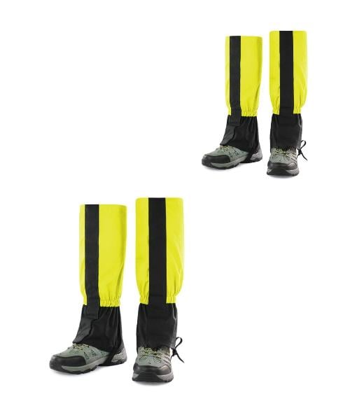 POLAINA DE NIEVE FRC CAMPSOR TREKKING OUTDOOR/FORCE, COLOR AMARILLO FLÚOR - 2