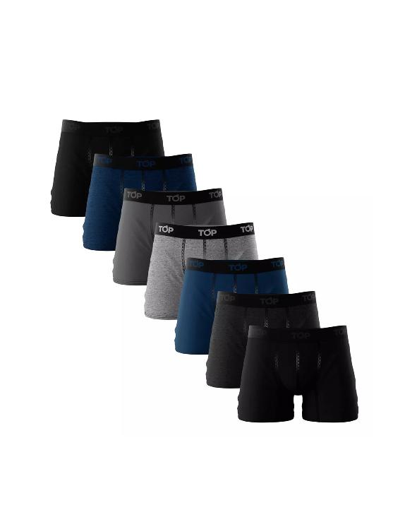 BÓXER MEDIO ALGODÓN TALLA XL, PACK DE 7, C5 TOP - 3