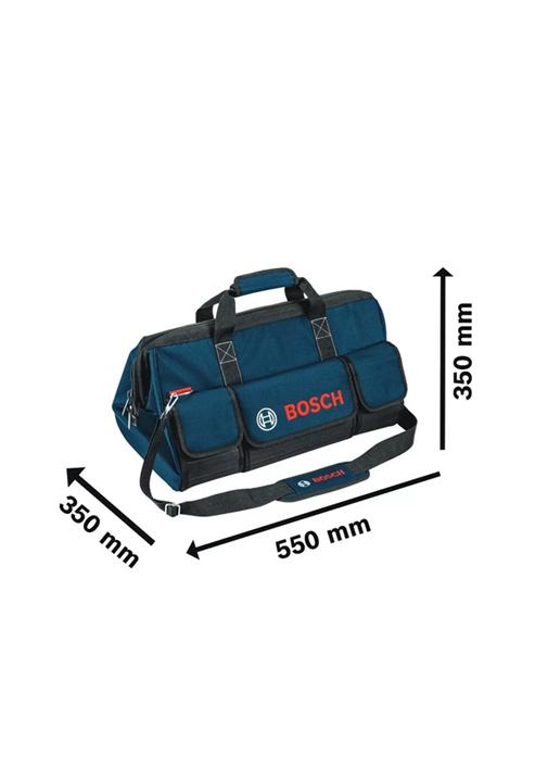 BOLSO DE TRANSPORTE GRANDE BOSCH 35X35X55 CM, COLOR AZUL - 5