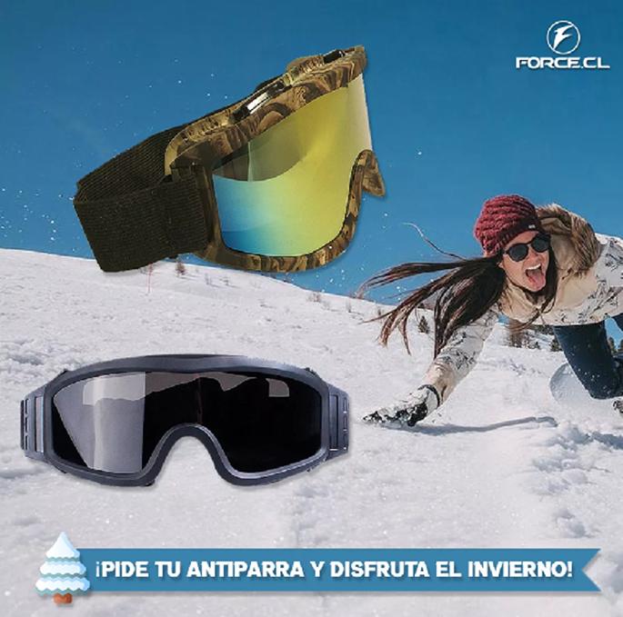 ANTIPARRA NIEVE FRC - MOTO SNOW % UV NEGRO - 3