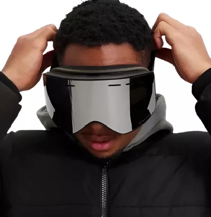 ANTIPARRAS GAFAS NIEVE MAGNÉTICAS SKI SNOWBOARD GRIS - 3
