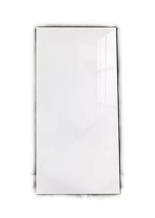 PACK DE 15 PALMETAS AUTOADHESIVAS PARA PARED 30X60 CM, COLOR BLANCO - 1