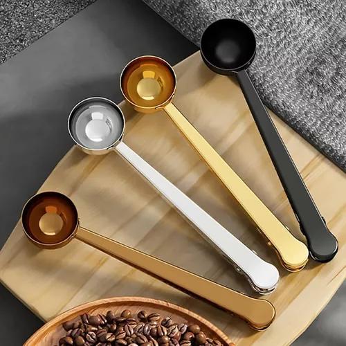 CUCHARA PINZA SELLADO CAFÉ MULTICOLOR - 7