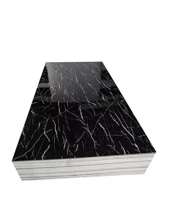 LÁMINA MURAL ADHESIVA EFECTO MÁRMOL NEGRO, PACK DE 10 - 2